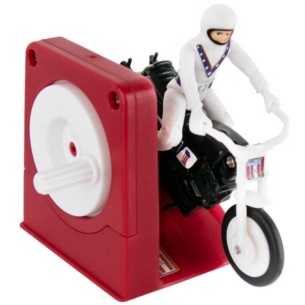 WORLDS SMALLEST WORLDS SMALLEST EVEL KNIEVEL STUNT CYCLE