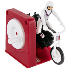 WORLDS SMALLEST WORLDS SMALLEST EVEL KNIEVEL STUNT CYCLE