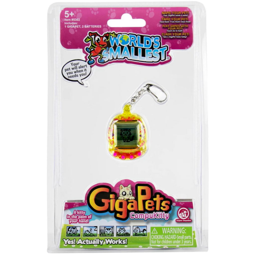 WORLDS SMALLEST WORLDS SMALLEST GIGAPET