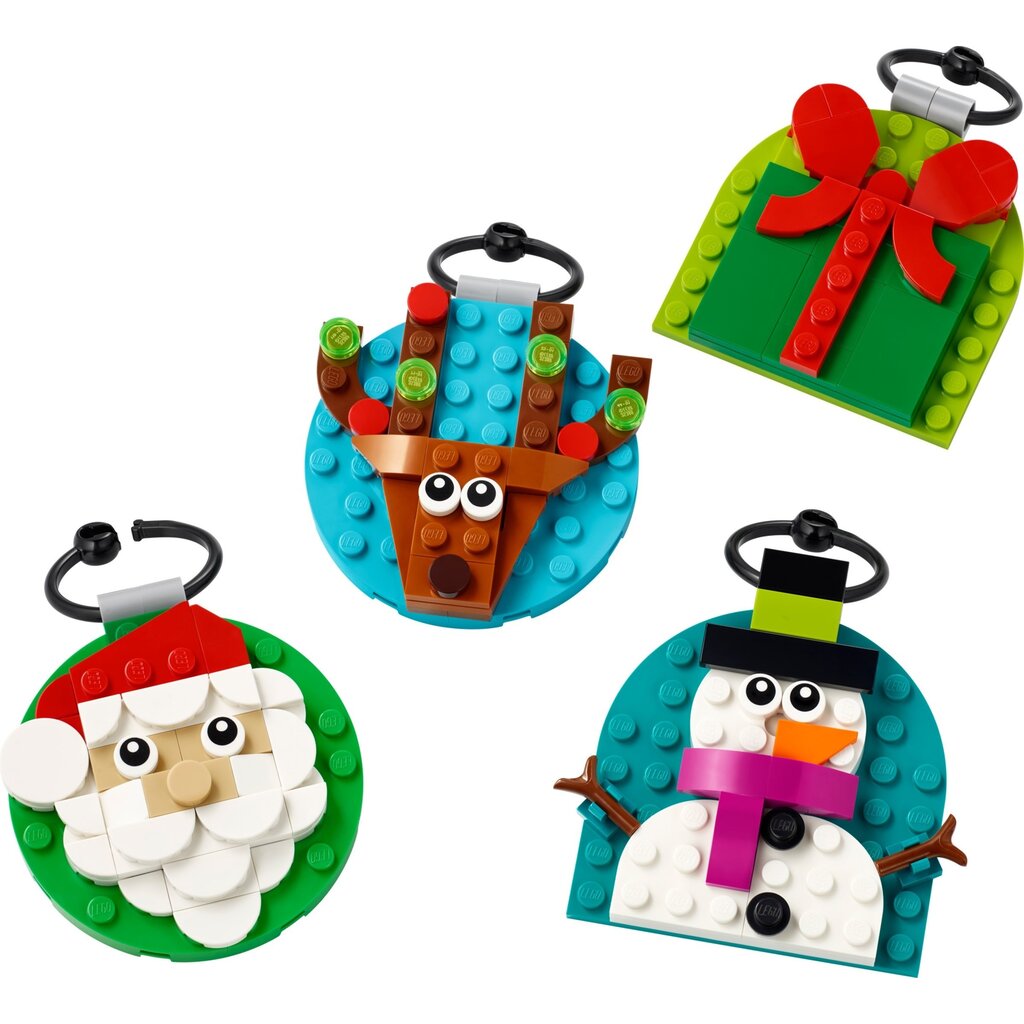 LEGO CHRISTMAS ORNAMENT SELECTION