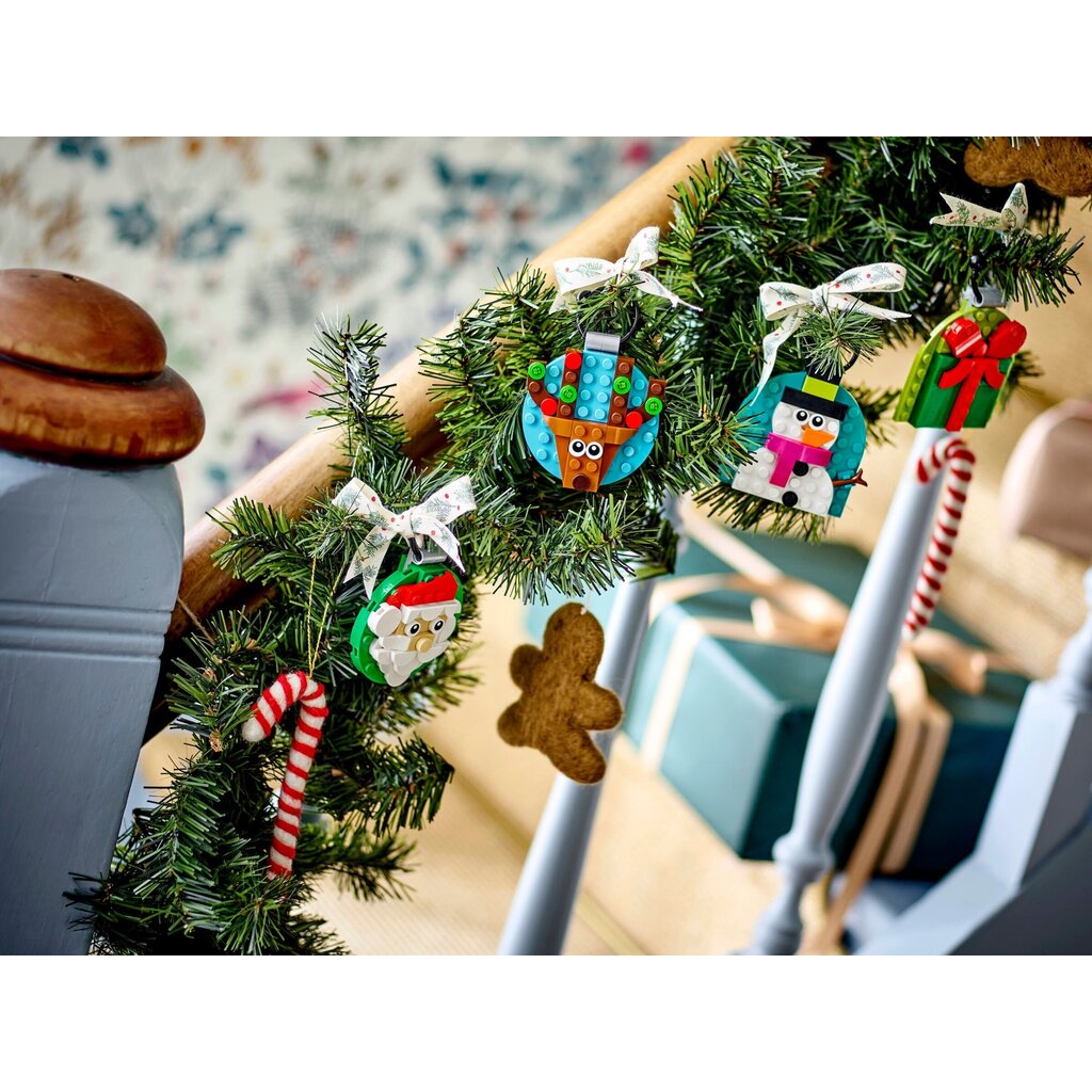 LEGO CHRISTMAS ORNAMENT SELECTION