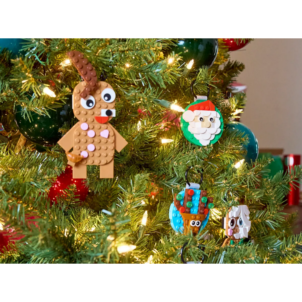 LEGO CHRISTMAS ORNAMENT SELECTION
