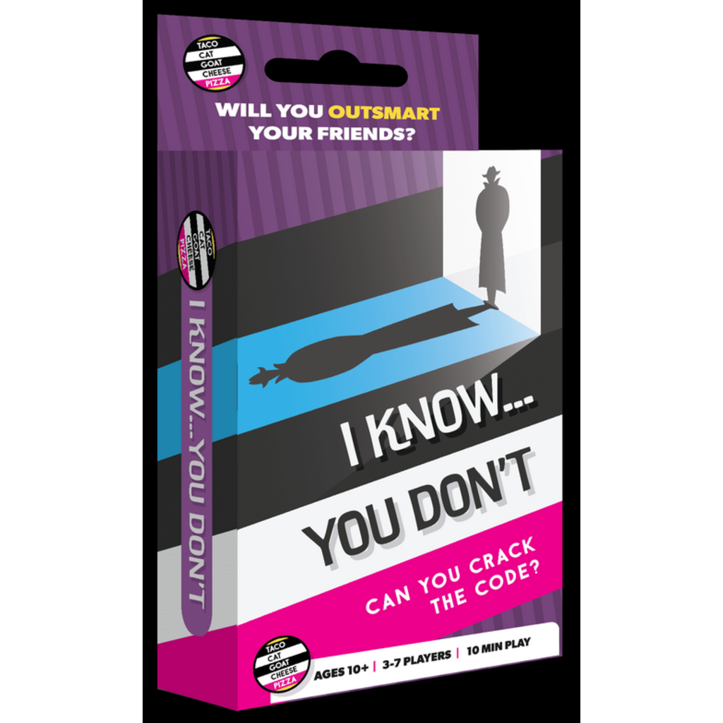 DOLPHIN HAT GAMES I KNOW....YOU DON'T CARD GAME