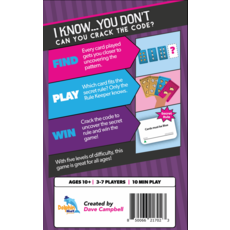 DOLPHIN HAT GAMES I KNOW....YOU DON'T CARD GAME