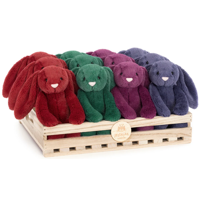 JELLY CAT BASHFUL HOLIDAY BUNNY 2025 ASST.