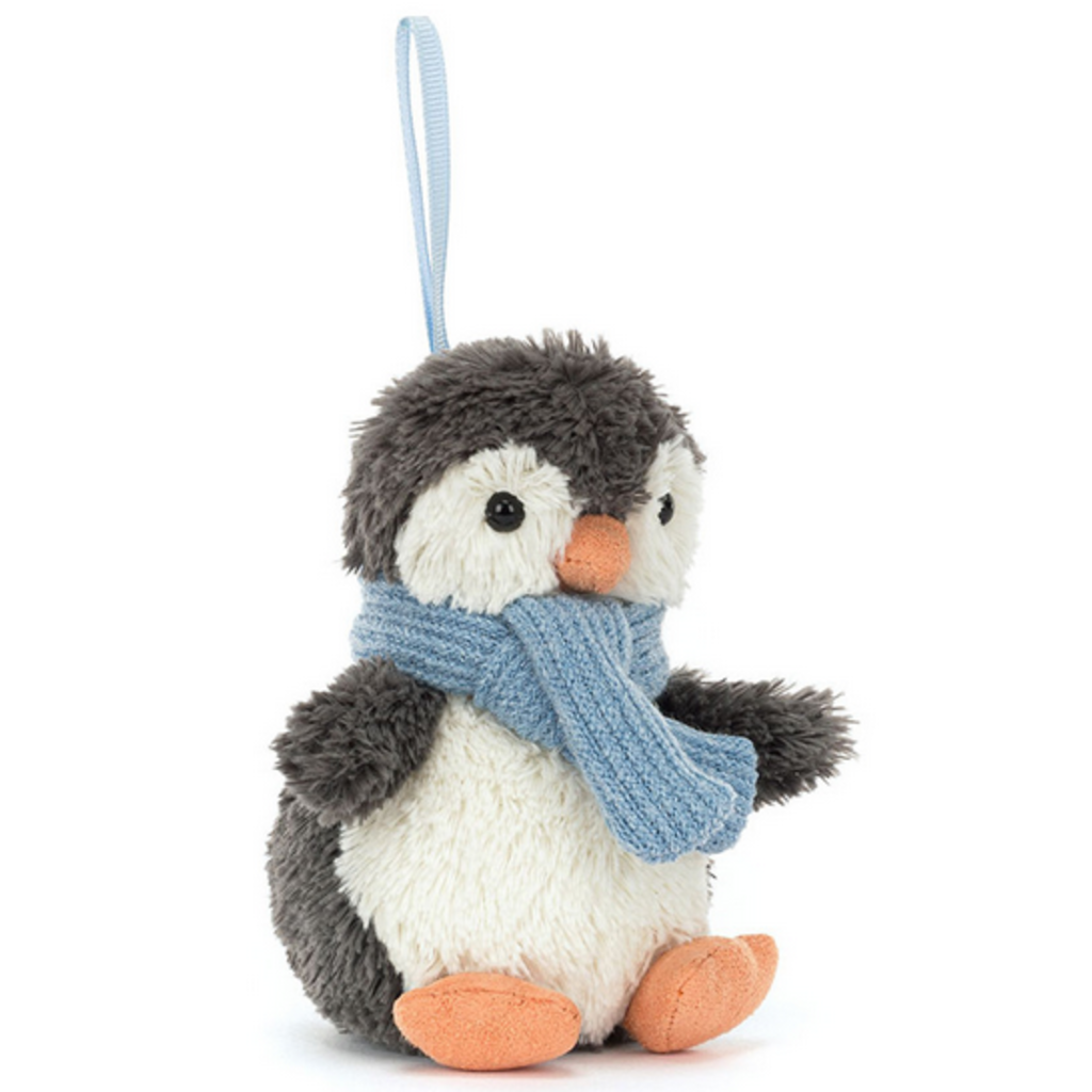 JELLY CAT PEANUT PENGUIN ORNAMENT