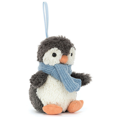 JELLY CAT PEANUT PENGUIN ORNAMENT