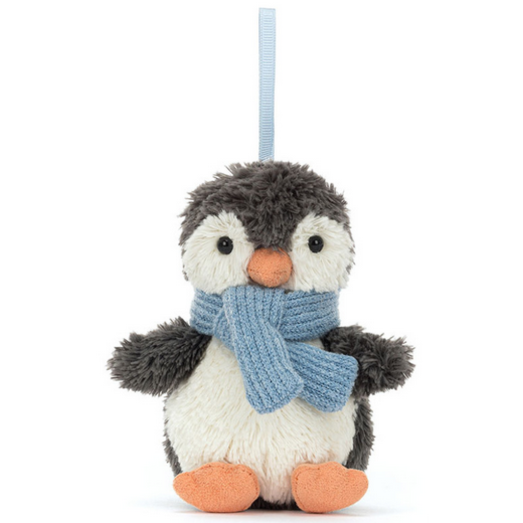 JELLY CAT PEANUT PENGUIN ORNAMENT