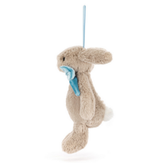 JELLY CAT BASHFUL BUNNY BEIGE ORNAMENT