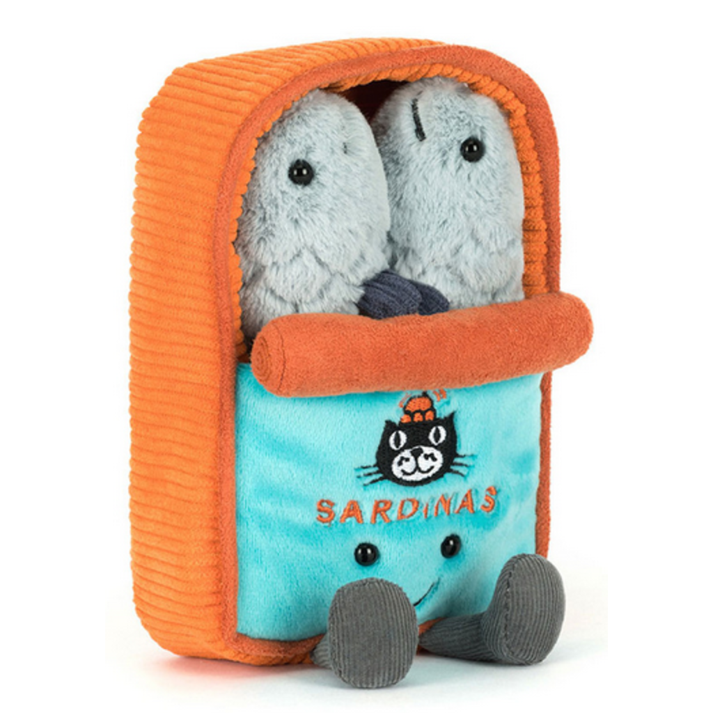 JELLY CAT AMUSEABLES SARDINE TIN