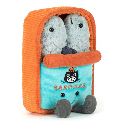 JELLY CAT AMUSEABLES SARDINE TIN
