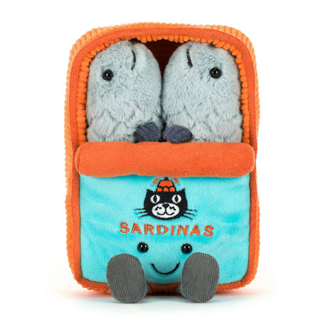 JELLY CAT AMUSEABLES SARDINE TIN