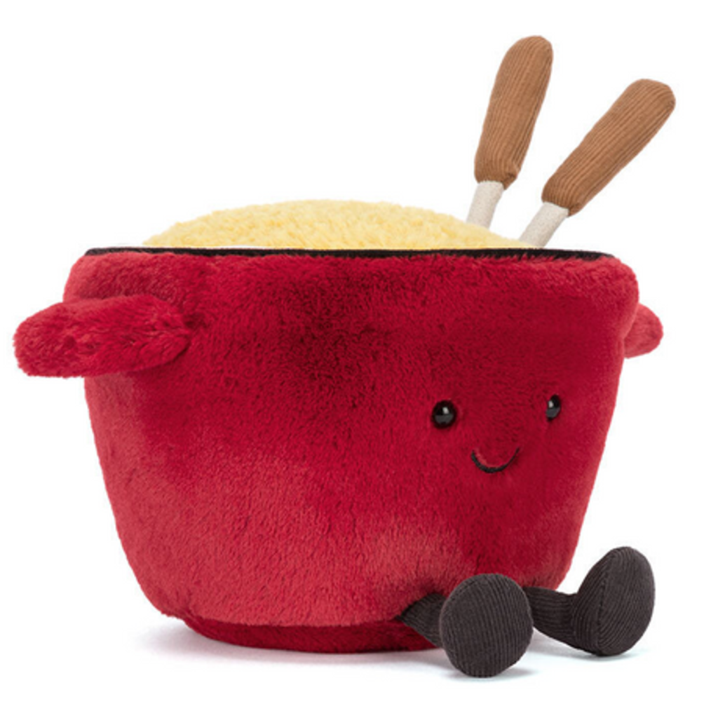 JELLY CAT AMUSEABLES CHEESE FONDUE