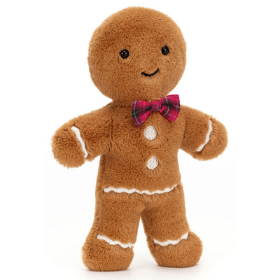 JELLY CAT JOLLY GINGERBREAD FRED ORIGINAL