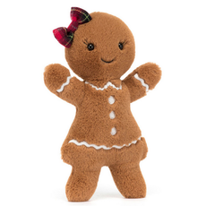 JELLY CAT JOLLY GINGERBREAD RUBY ORIGINAL