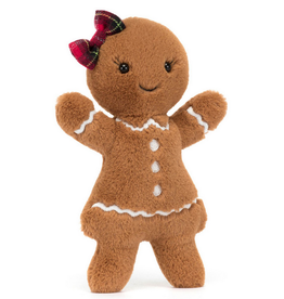 JELLY CAT JOLLY GINGERBREAD RUBY ORIGINAL
