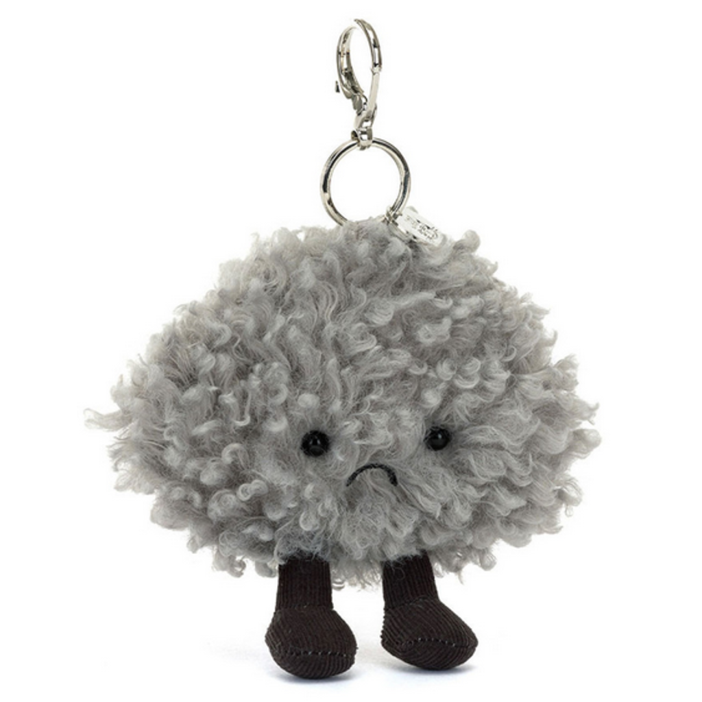 JELLY CAT AMUSEABLES STORM CLOUD BAG CHARM