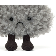 JELLY CAT AMUSEABLES STORM CLOUD BAG CHARM