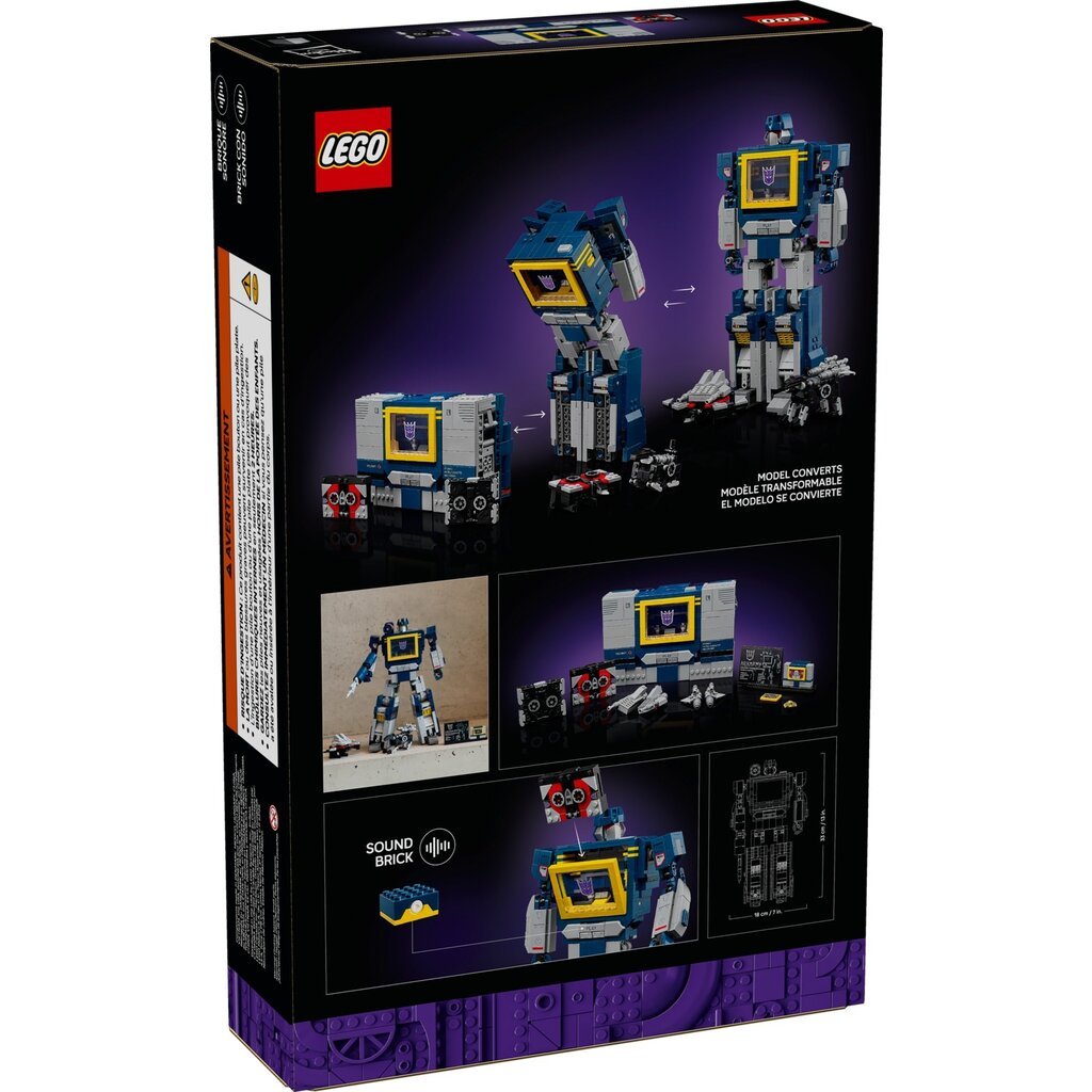 LEGO TRANSFORMERS SOUNDWAVE