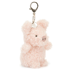 JELLY CAT LITTLE PIG BAG CHARM