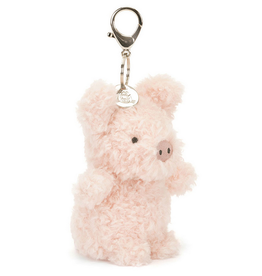 JELLY CAT LITTLE PIG BAG CHARM