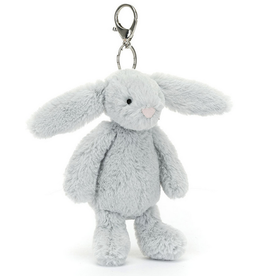 JELLY CAT BASHFUL BUNNY SILVER BAG CHARM