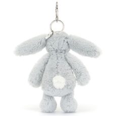 JELLY CAT BASHFUL BUNNY SILVER BAG CHARM