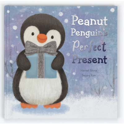 JELLY CAT PEANUT PENGUIN'S PERFECT PRESENT HB JELLY CAT@