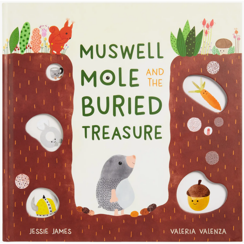 JELLY CAT MUSWELL MOLE AND THE BURIED TREASURE BB JELLYCAT