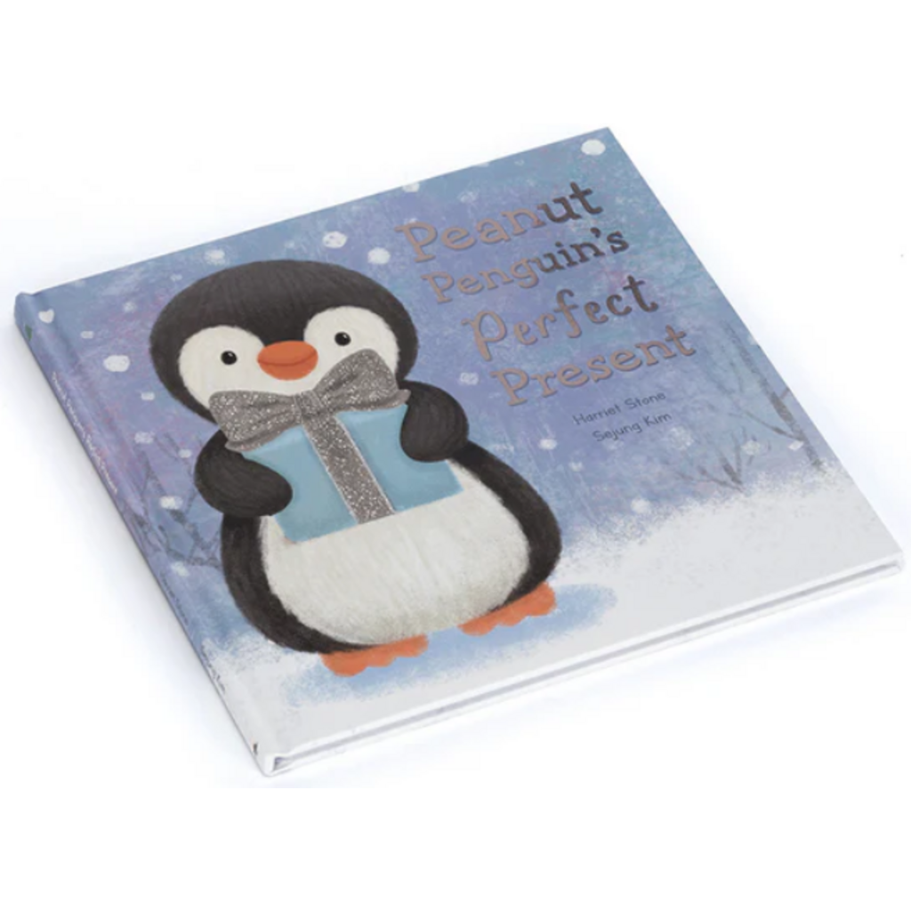 JELLY CAT PEANUT PENGUIN'S PERFECT PRESENT HB JELLY CAT