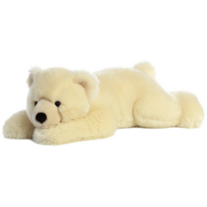 AURORA SLUSHY POLAR BEAR SUPER FLOPSIE