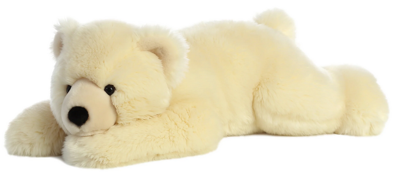 SLUSHY POLAR BEAR SUPER FLOPSIE