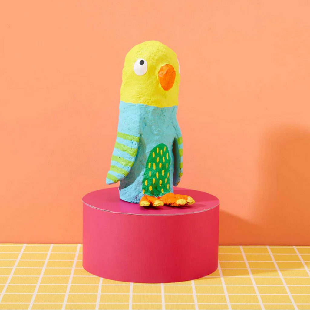 BRIGHT STRIPES PAPER MACHE ALL DAY