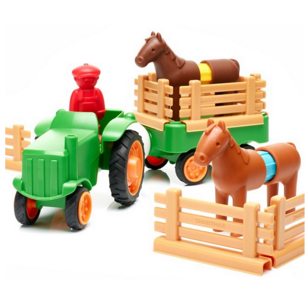 SMART TOYS AND GAMES SMARTMAX MY FIRST TRACTOR SET