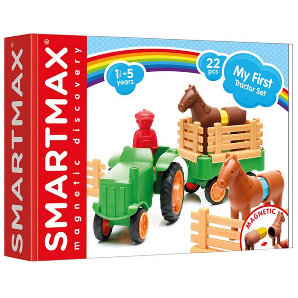 SMART TOYS AND GAMES SMARTMAX MY FIRST TRACTOR SET