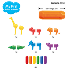 SMART TOYS AND GAMES SMARTMAX MY FIRST SAFARI ANIMALS