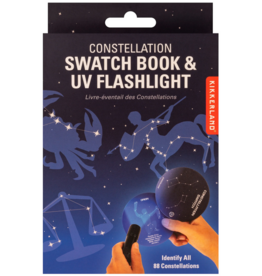 KIKKERLAND CONSTELLATION SWATCH BOOK & UV FLASHLIGHT