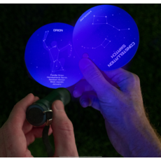 KIKKERLAND CONSTELLATION SWATCH BOOK & UV FLASHLIGHT