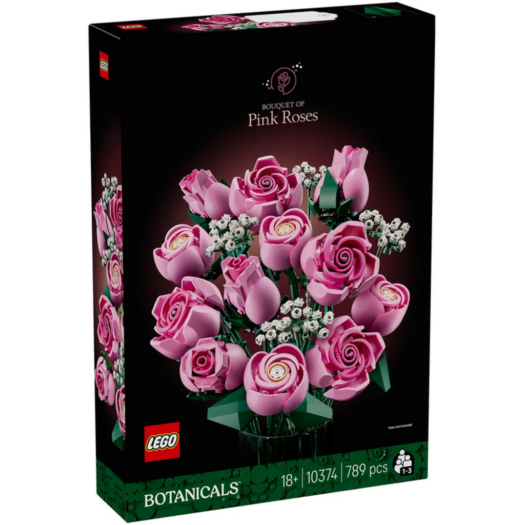 LEGO BOUQUET OF PINK ROSES