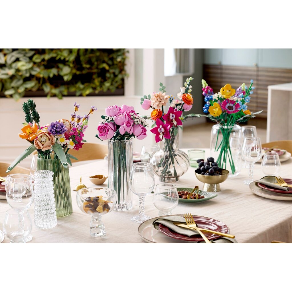 LEGO BOUQUET OF PINK ROSES