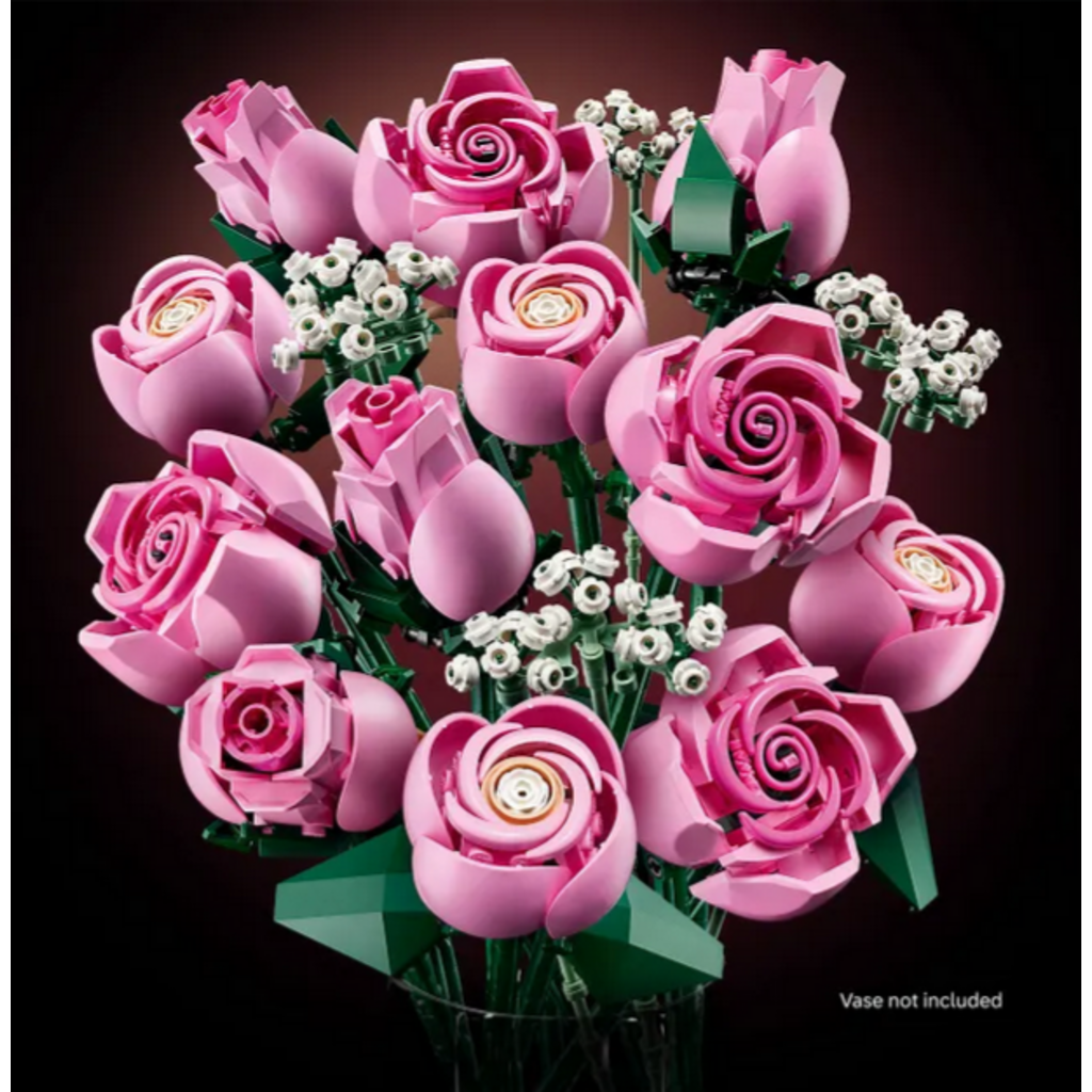 LEGO BOUQUET OF PINK ROSES