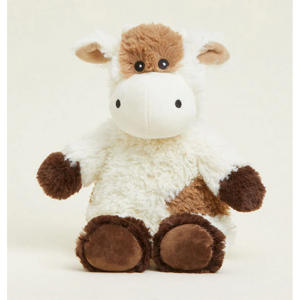 WARMIES WARMIES PLUSH BROWN COW