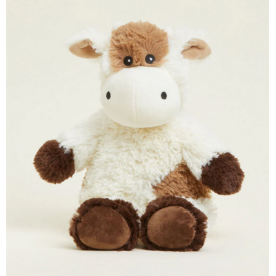 WARMIES WARMIES PLUSH BROWN COW