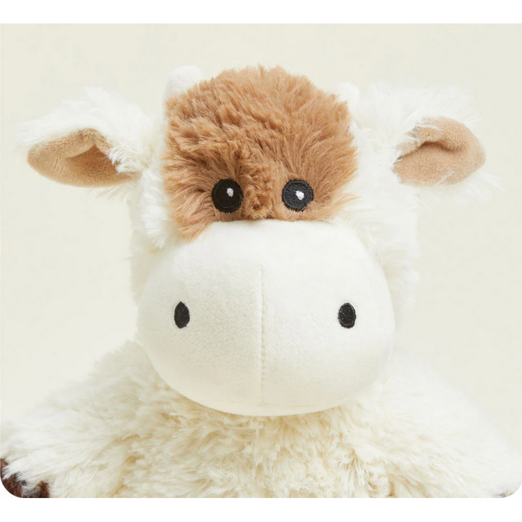 WARMIES WARMIES PLUSH BROWN COW