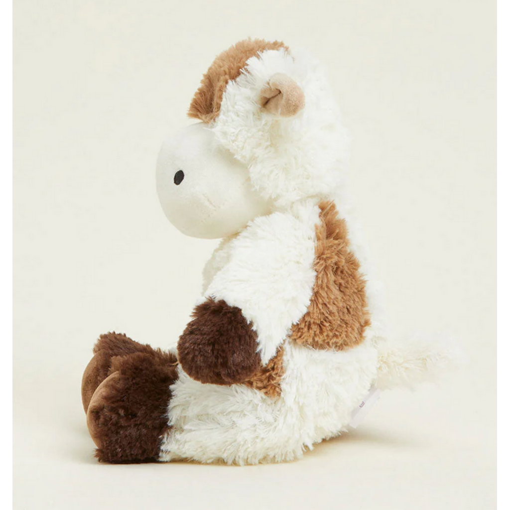WARMIES WARMIES PLUSH BROWN COW