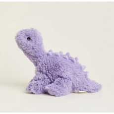 WARMIES WARMIES PLUSH PURPLE LONG NECK DINOSAUR