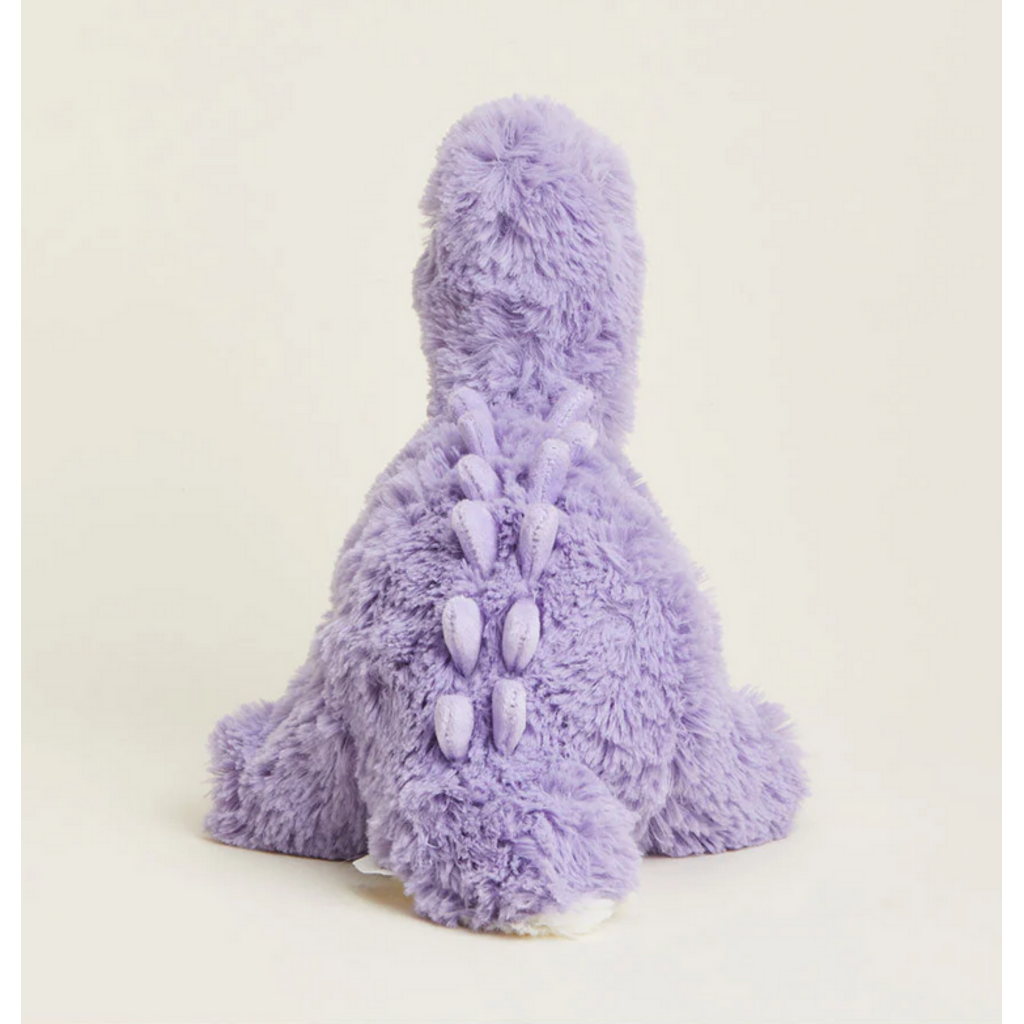 WARMIES WARMIES PLUSH PURPLE LONG NECK DINOSAUR