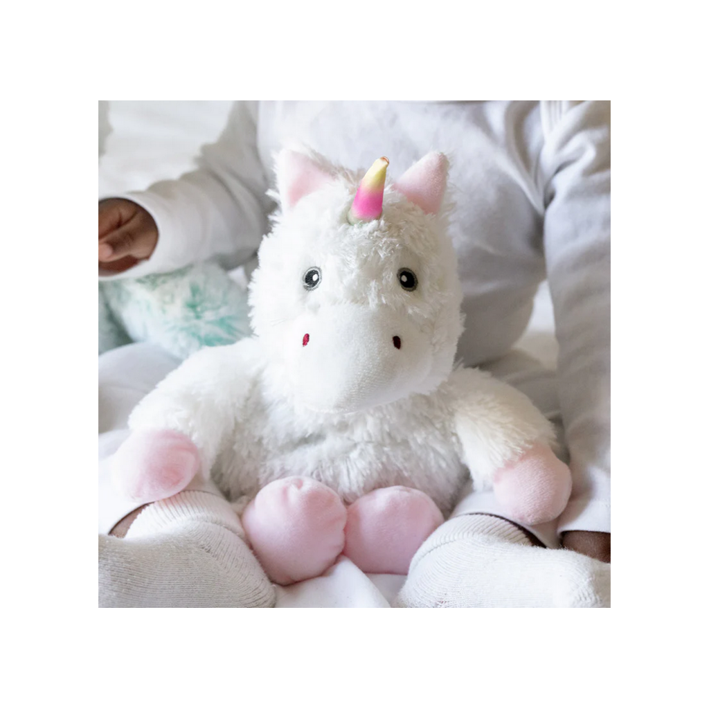 WARMIES WARMIES PLUSH WHITE UNICORN
