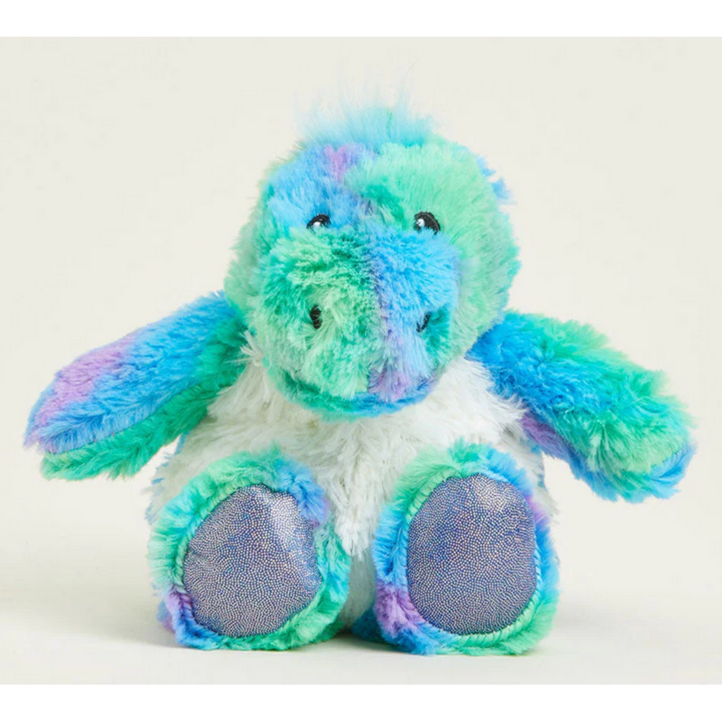 WARMIES WARMIES JUNIOR PLUSH RAINBOW DINOSAUR