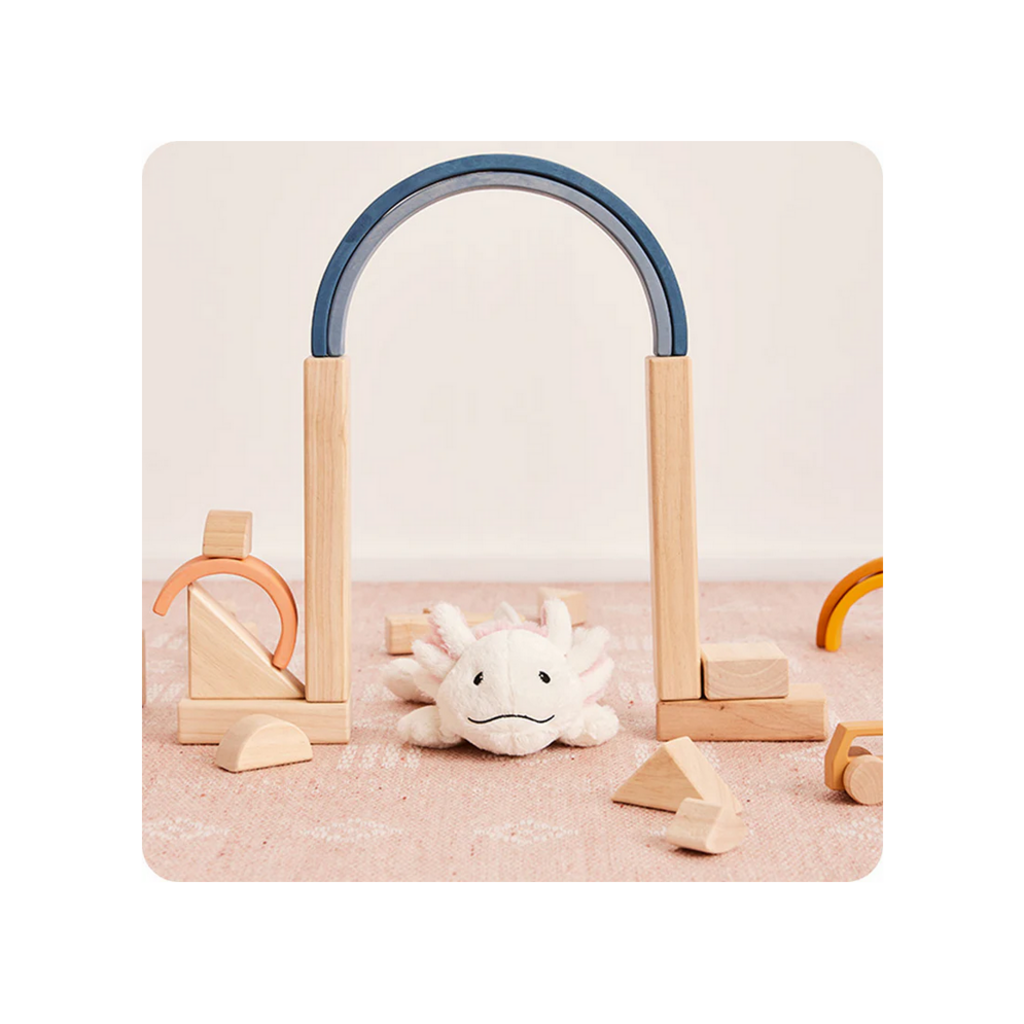 WARMIES WARMIES JUNIOR PLUSH AXOLOTL